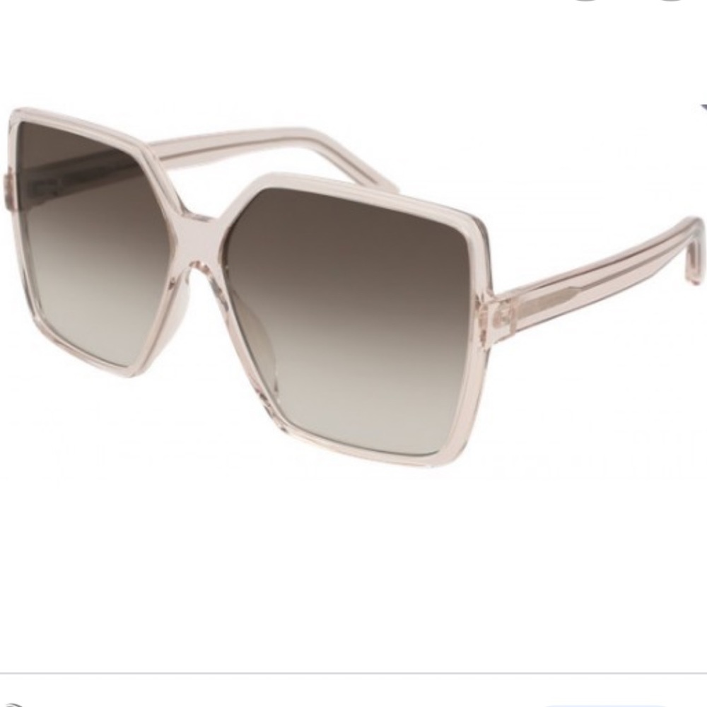 Saint Laurent SL232 BETTY Rectangle Sunglasses